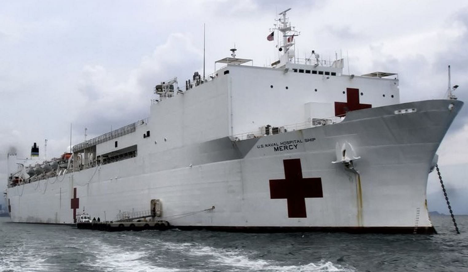Coronavirus, le due enormi navi ospedale militari dispiegate dagli USA