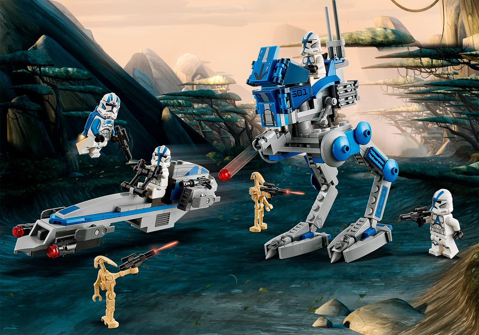 501st Legion Clone Troopers, svelato ufficialmente il set LEGO Star Wars