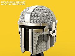 Din Djarin, Jeremy Owen crea l’elmo LEGO tratto da The Mandalorian