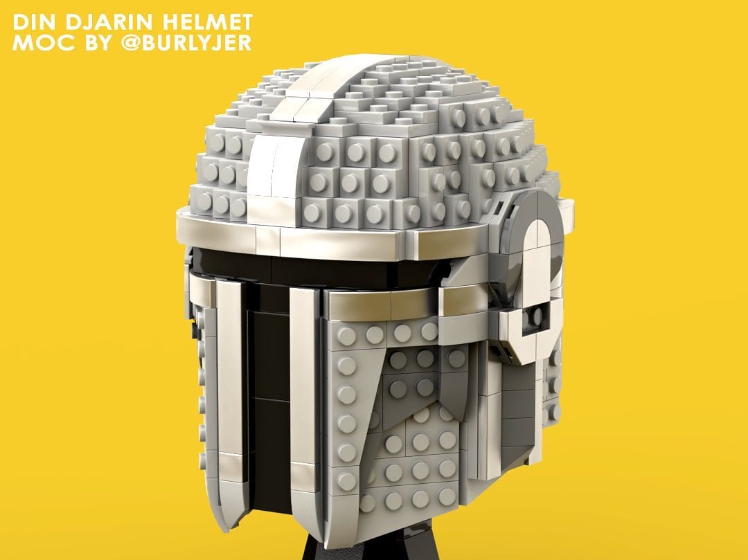 Din Djarin, Jeremy Owen crea l’elmo LEGO tratto da The Mandalorian