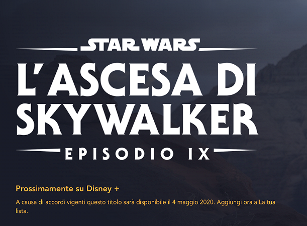 Star Wars: L'Ascesa di Skywalker