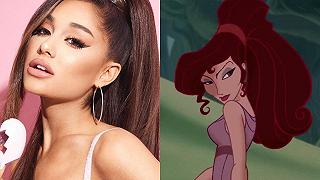 Hercules: Ariana Grande canta una canzone, e si candida come Megara