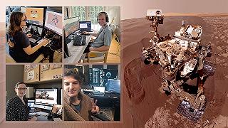 Il team Curiosity della NASA gestisce il rover su Marte da casa