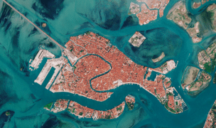 Laguna di Venezia: Sentinel 2 la fotografa deserta