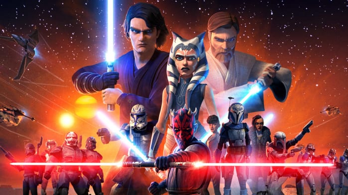 Star Wars Disney+ The Clone Wars