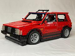 Fiat Uno Turbo, pronta la versione LEGO Technic di Zeta Racing