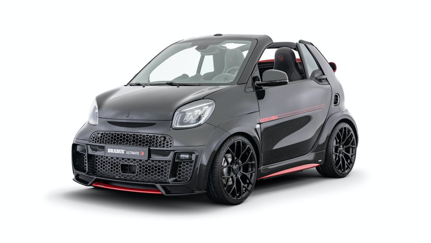 Brabus Ultimate E: la Smart elettrica non è mai stata così cattiva