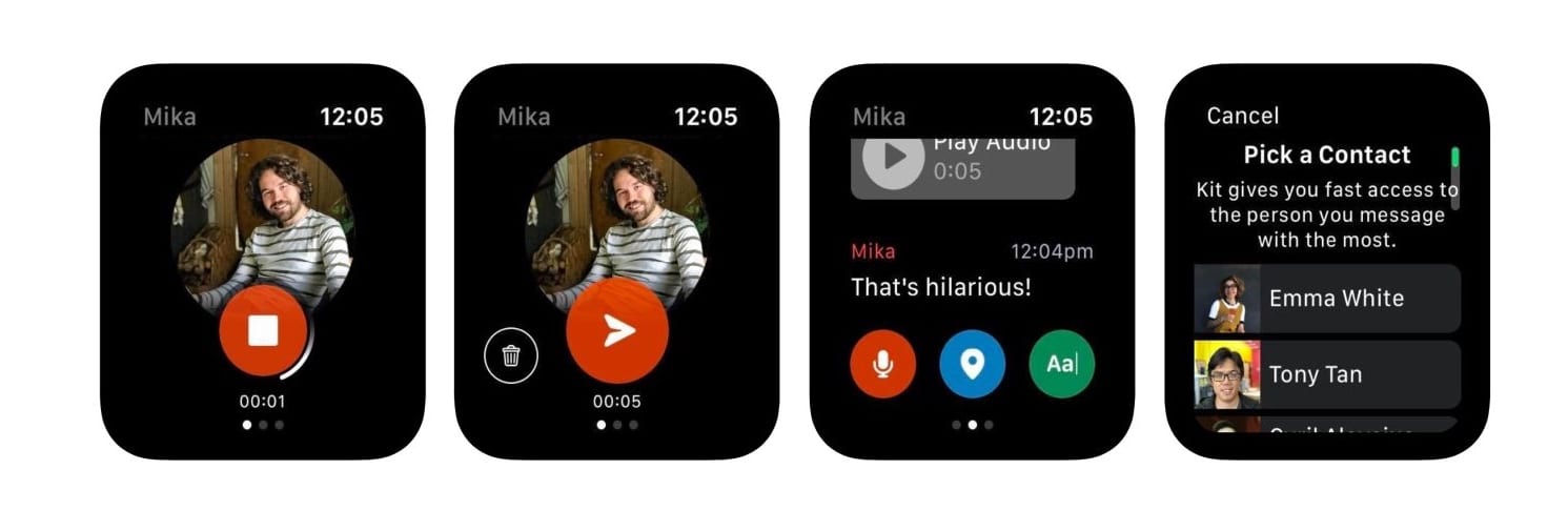 Facebook Kit: un’app di messaggistica in esclusiva per Apple Watch