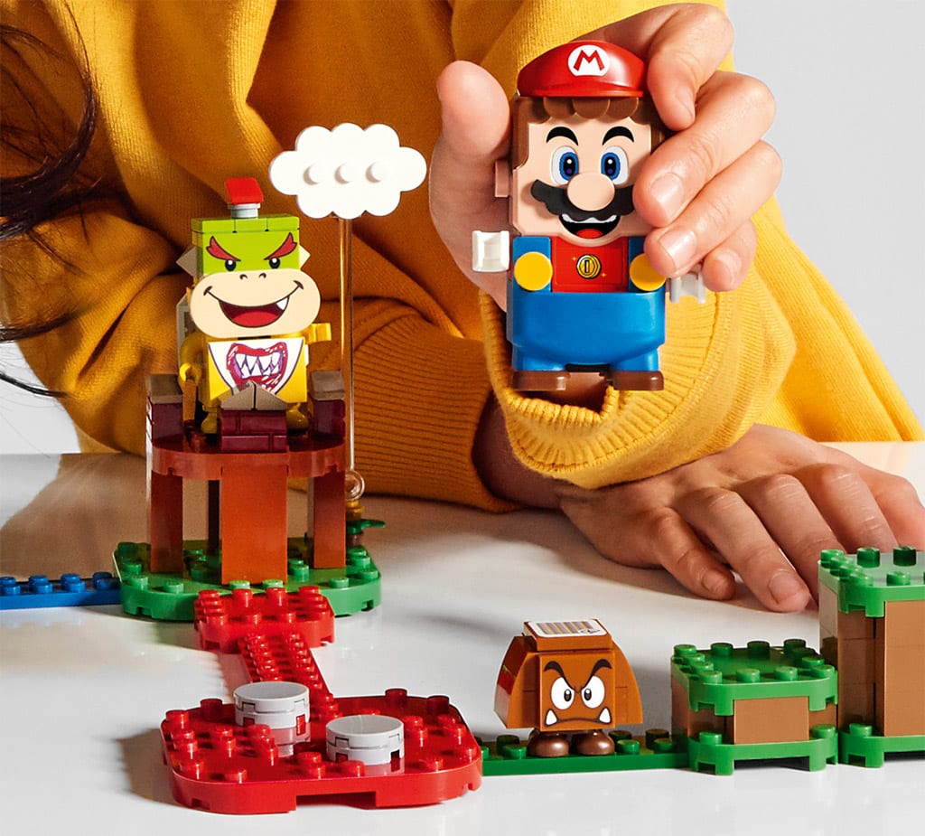 Super Mario Scivolo della Pianta Piranha Pack di Expansion Lego