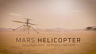 Mars Helicopter: un video della NASA mostra come sarà il primo volo su Marte