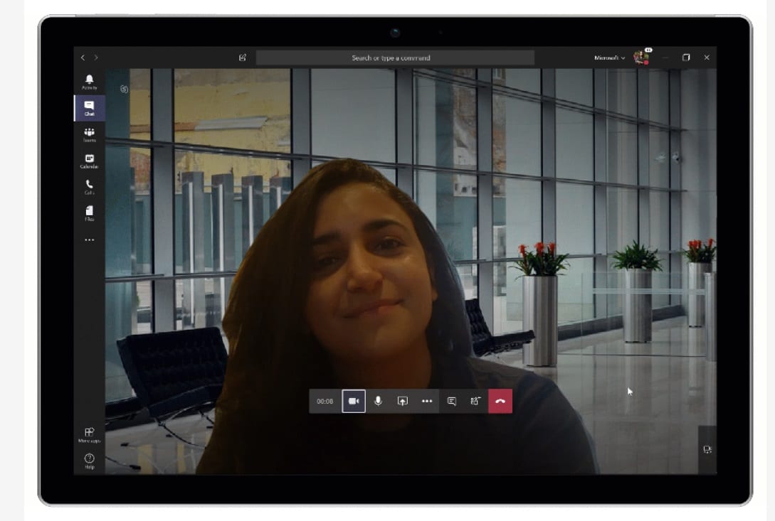 Microsoft Teams: foto personali come sfondo per le videochiamate