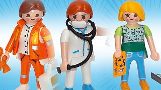 Playmobil per la Croce Rossa: una serie ispirata agli eroi del Coronavirus