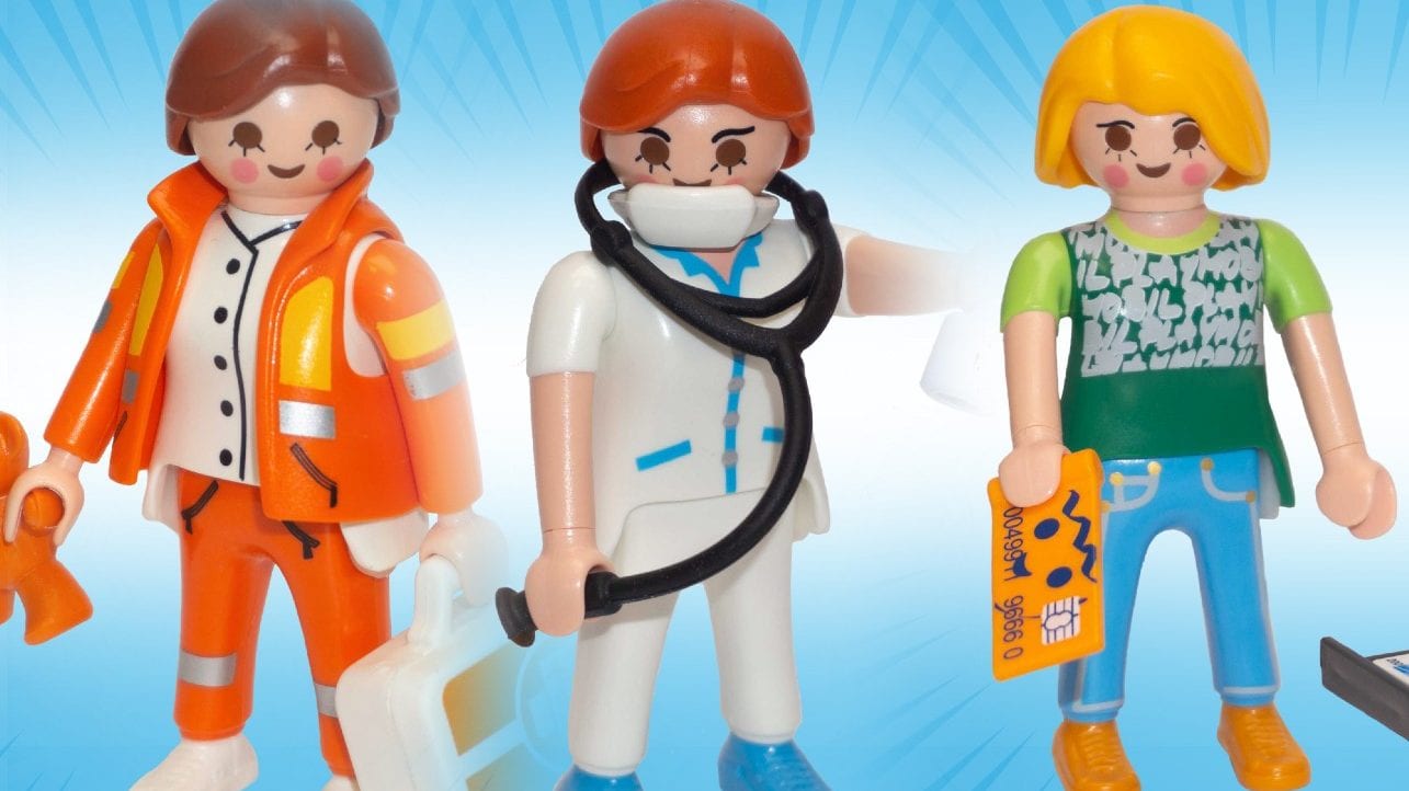 Playmobil per la Croce Rossa: una serie ispirata agli eroi del Coronavirus