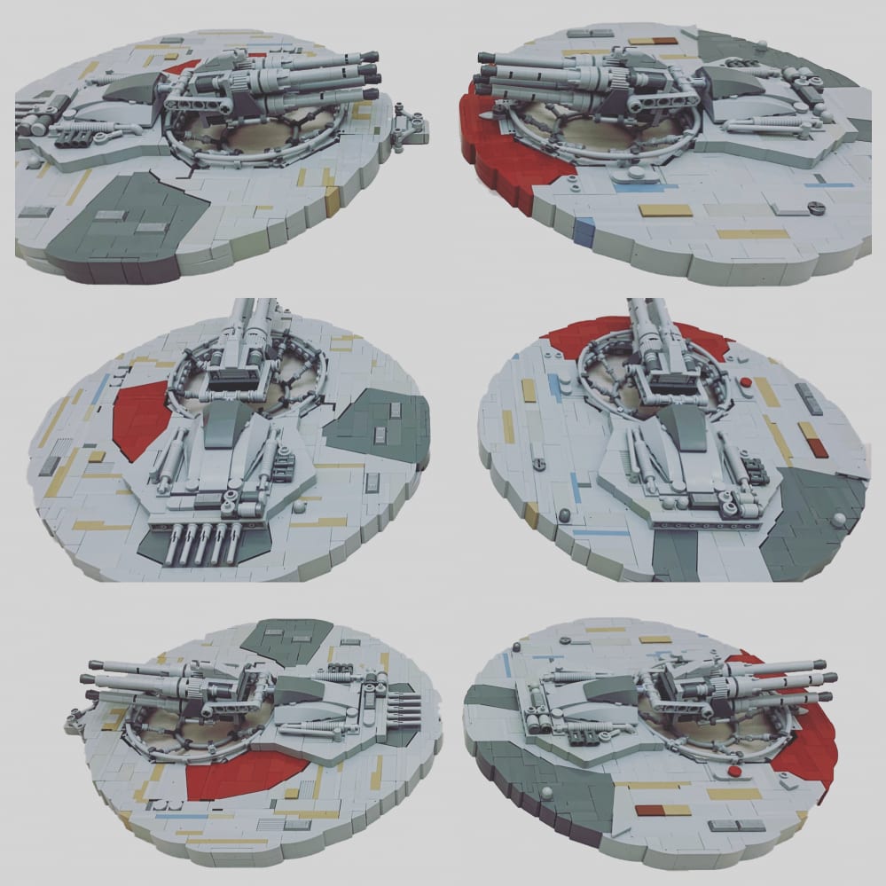 lando's millennium falcon lego