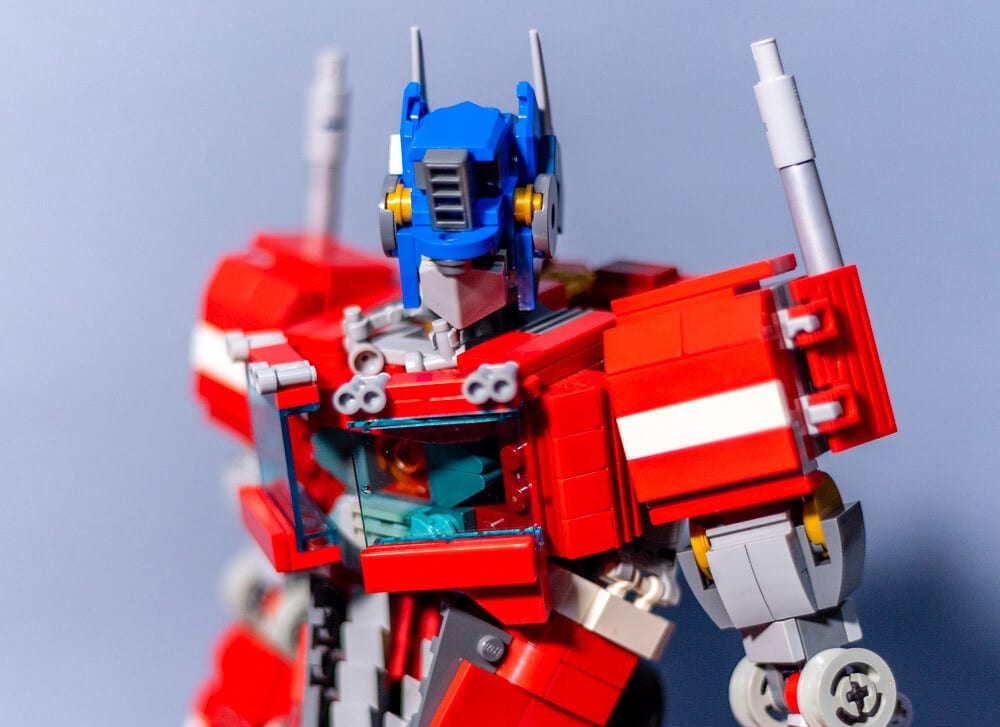 Optimus Prime, la versione LEGO di Andrea Chiapella