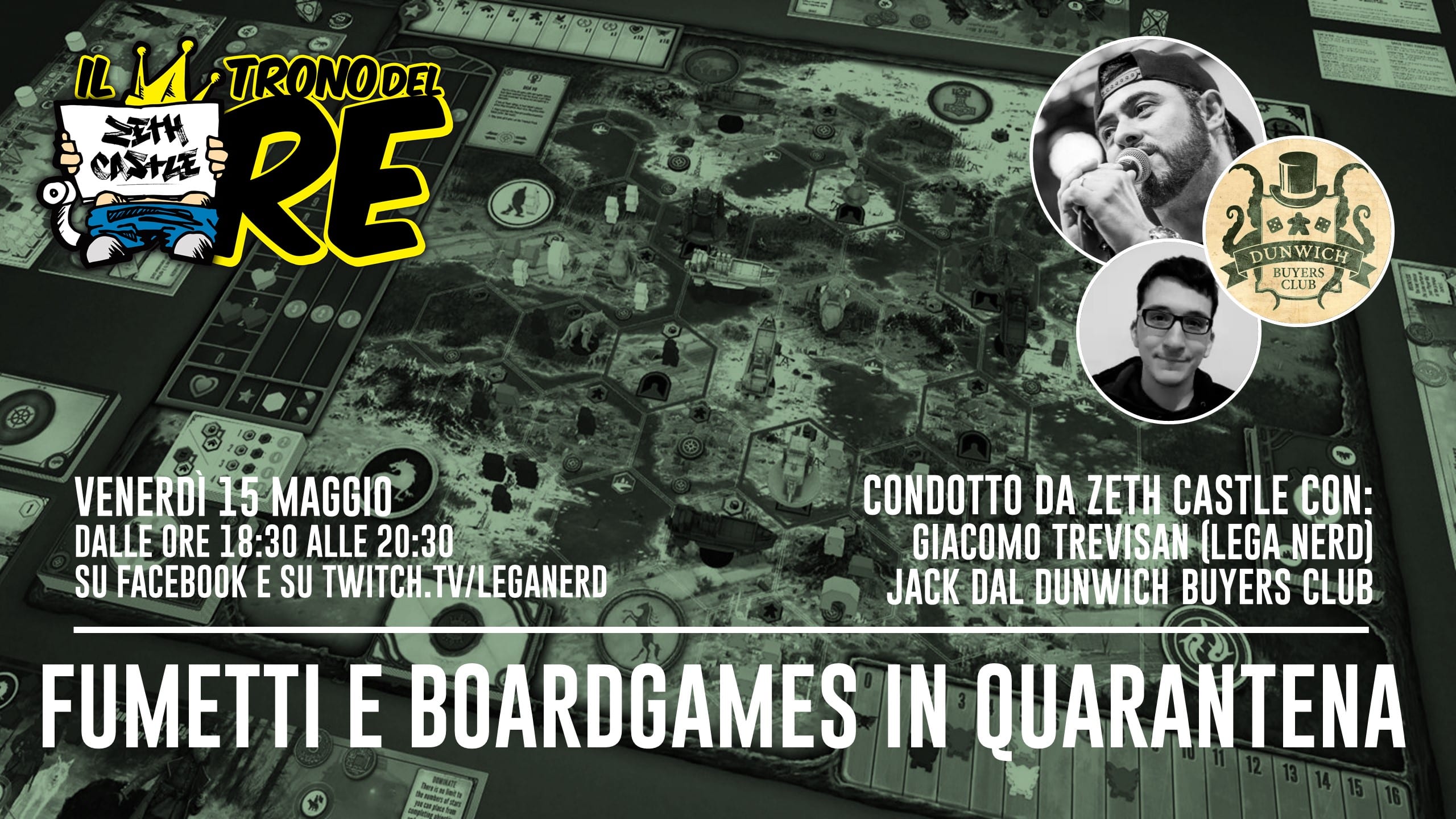 Il Trono del Re: fumetti & boardgame in quarantena