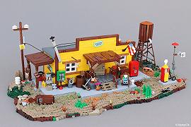 General Store, il classico negozio americano in versione LEGO da Norton74