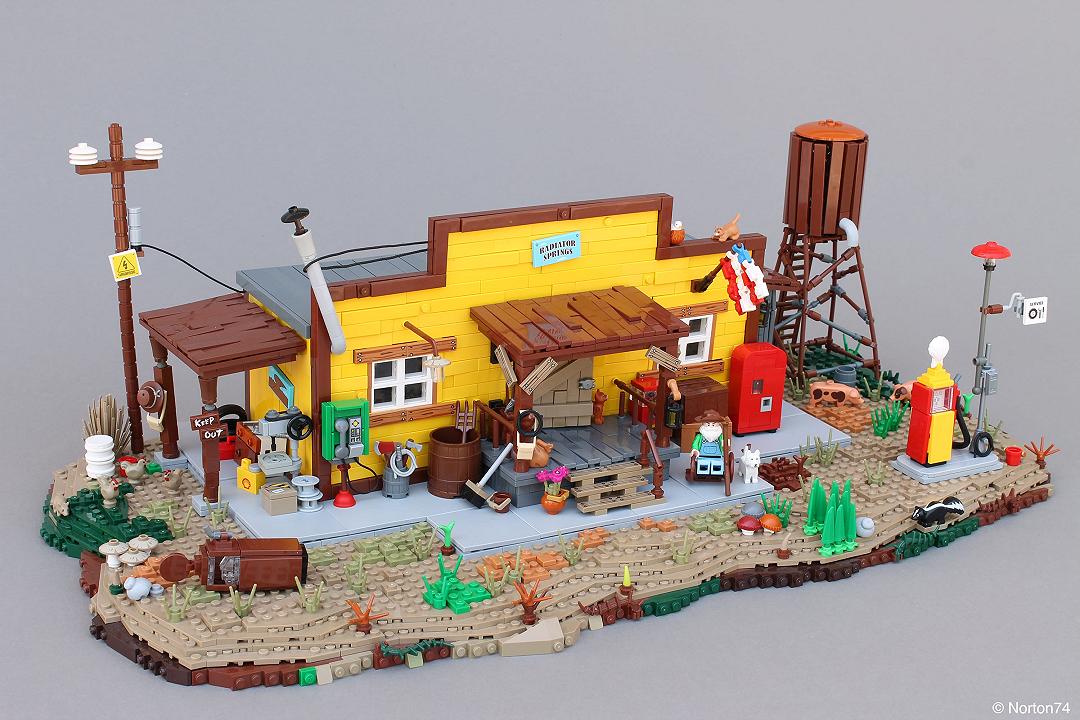 General Store, il classico negozio americano in versione LEGO da Norton74