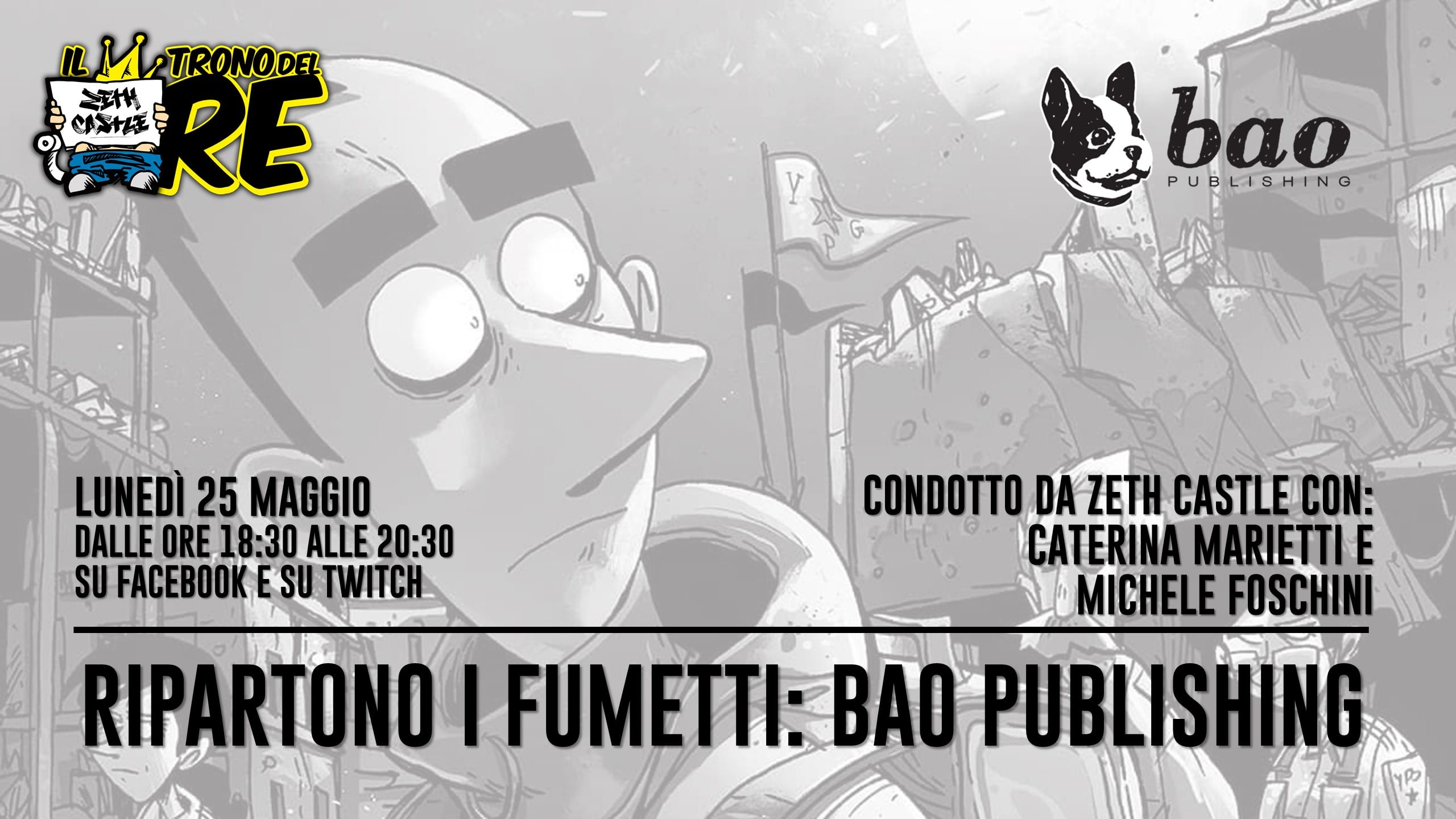 Il Trono del Re: ospite Bao Publishing