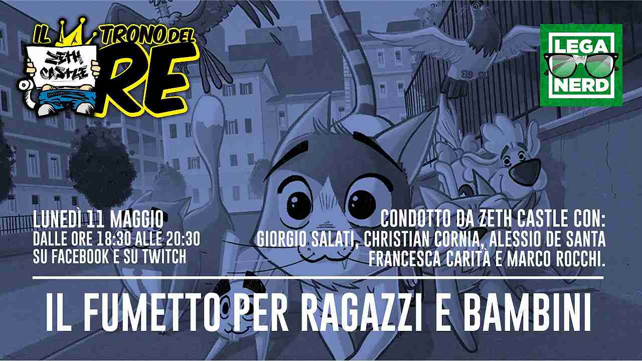 cover fumetto ragazzi