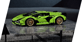 Lamborghini Sián, le prime foto leak del set 42115