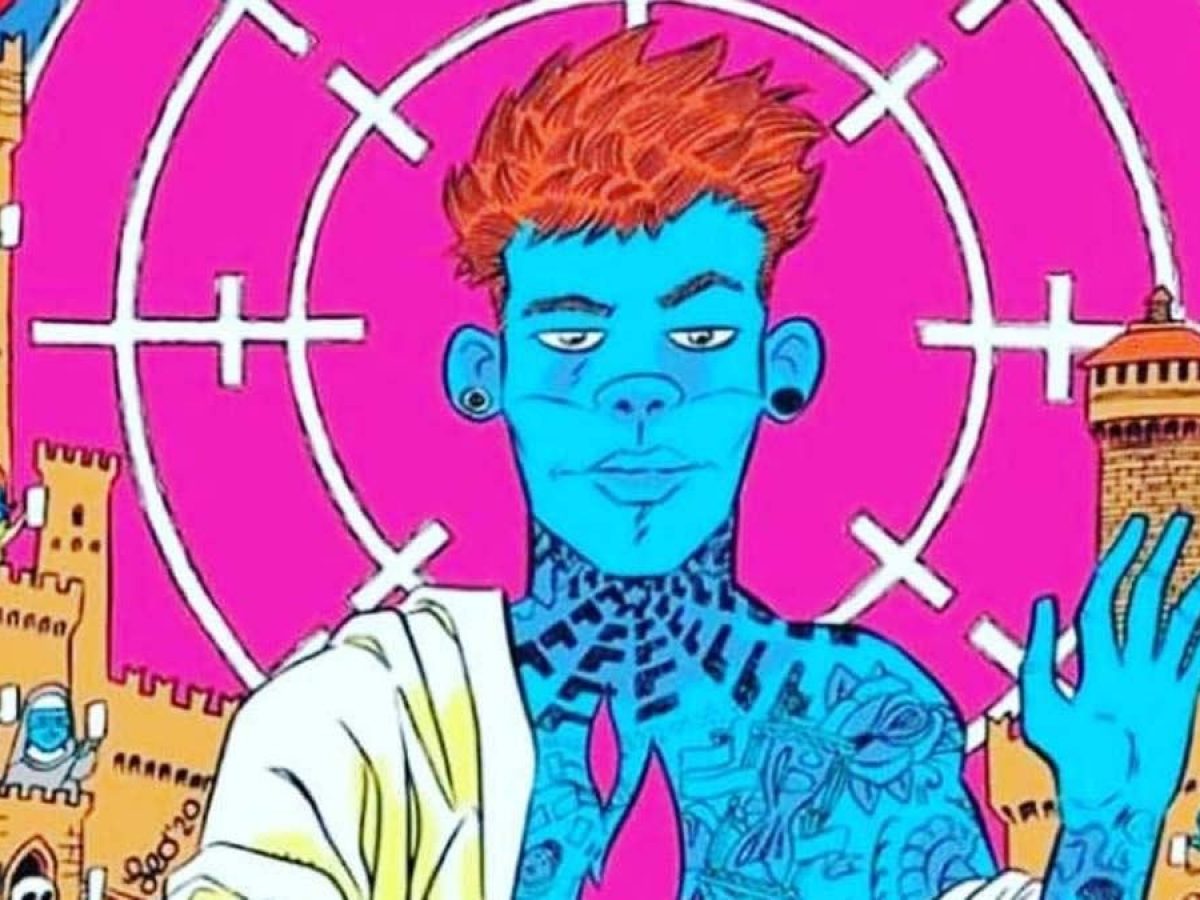 Leo Ortolani ha disegnato la copertina di un brano musicale di Fedez