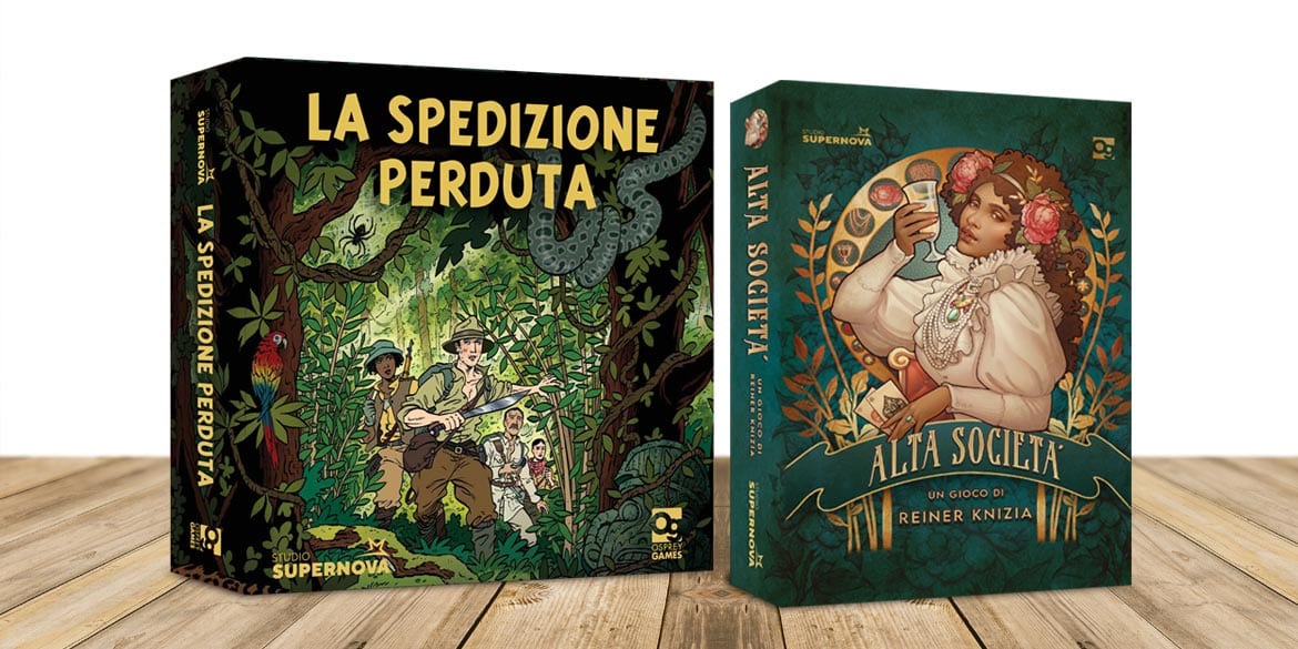 Studio Supernova: La Spedizione Perduta e Alta Società disponibili dal 18 maggio