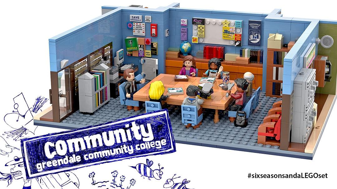 Community, il progetto LEGO Ideas della sitcom passa i 10000 voti