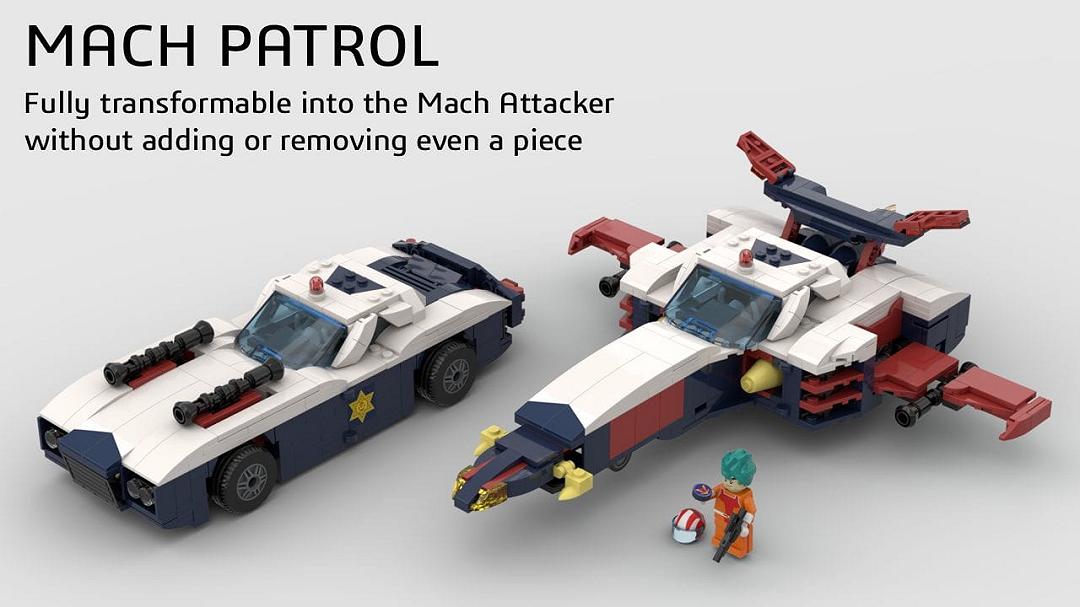 Mach Patrol, la versione LEGO di Alessandro Benedetti su LEGO Ideas [AGGIORNATO]