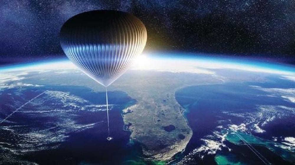 Mongolfiera nello spazio, vuoi salire? Comincia a risparmiare: il biglietto costerà 125 mila dollari