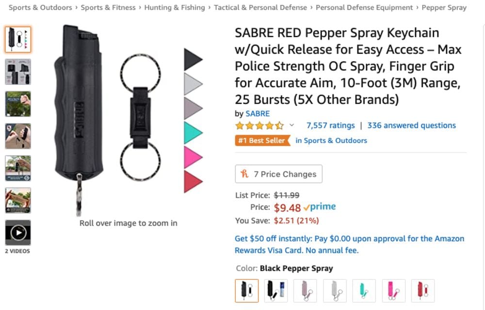 Proteste Minneapolis, su Amazon lo spray al peperoncino diventa un best seller