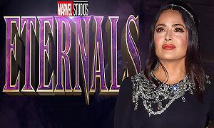 Eternals: Salma Hayek rivela l’inizio delle riprese aggiuntive