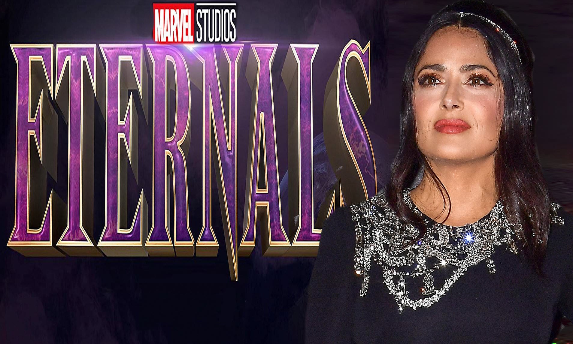 Eternals: Salma Hayek rivela l’inizio delle riprese aggiuntive