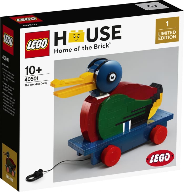 lego wooden duck