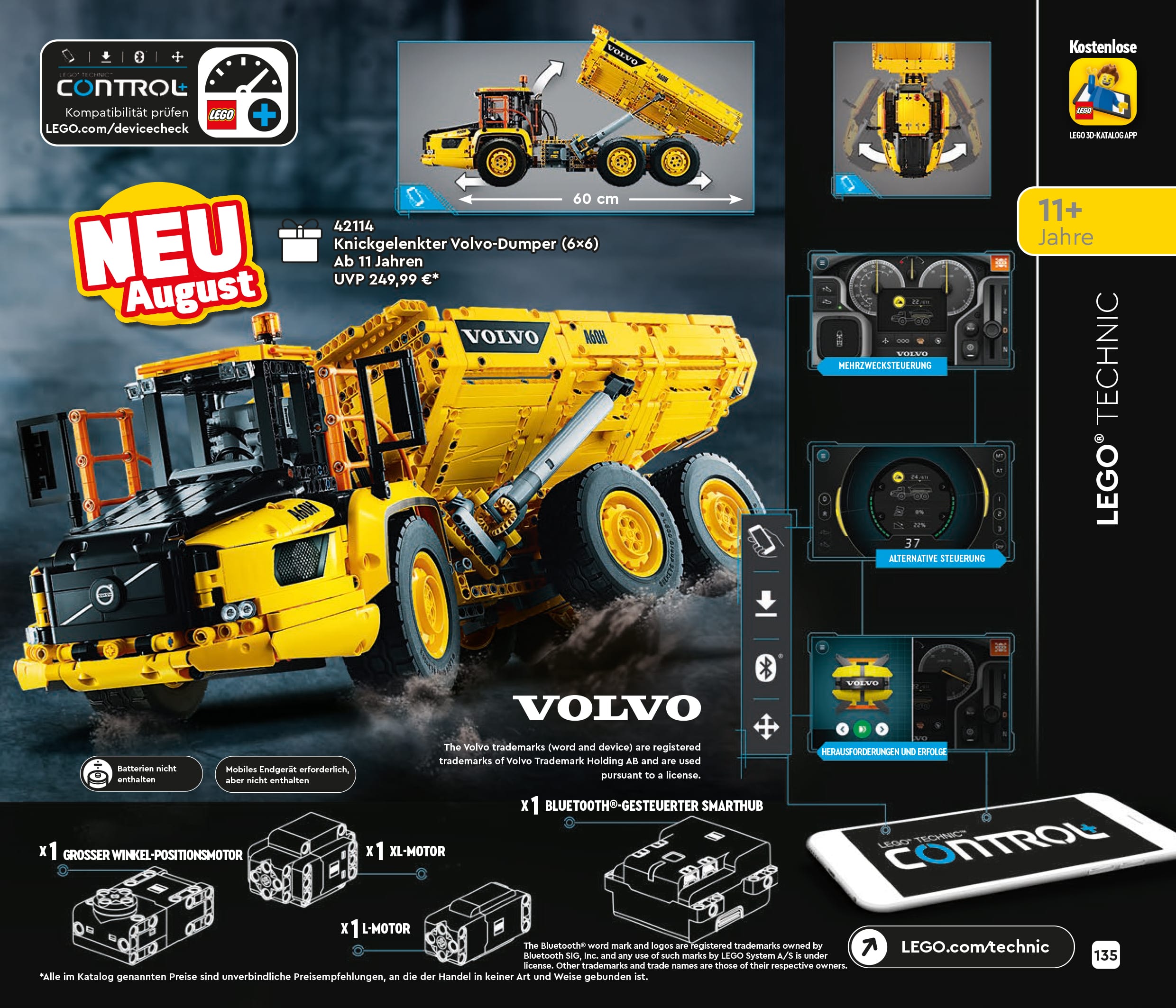 LEGO Technic, prime immagini dei nuovi set sul catalogo ufficiale [AGGIORNATO]