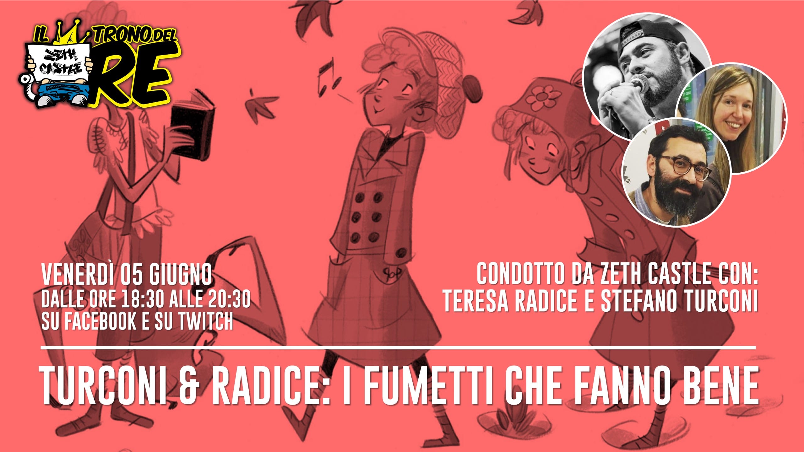 Il Trono del Re: Teresa Radice e Stefano Turconi