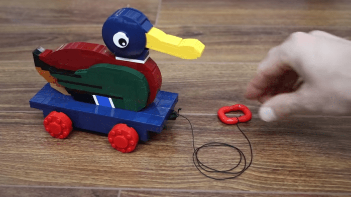 wooden duck