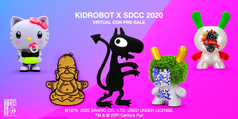Kidrobot x SDCC 2020: Parte la prevendita delle esclusive