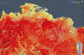 Artico: l’ondata di calore siberiana è allarmante