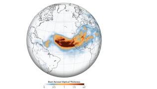 Tempesta di sabbia del Sahara raggiunge le coste americane: ecco le immagini