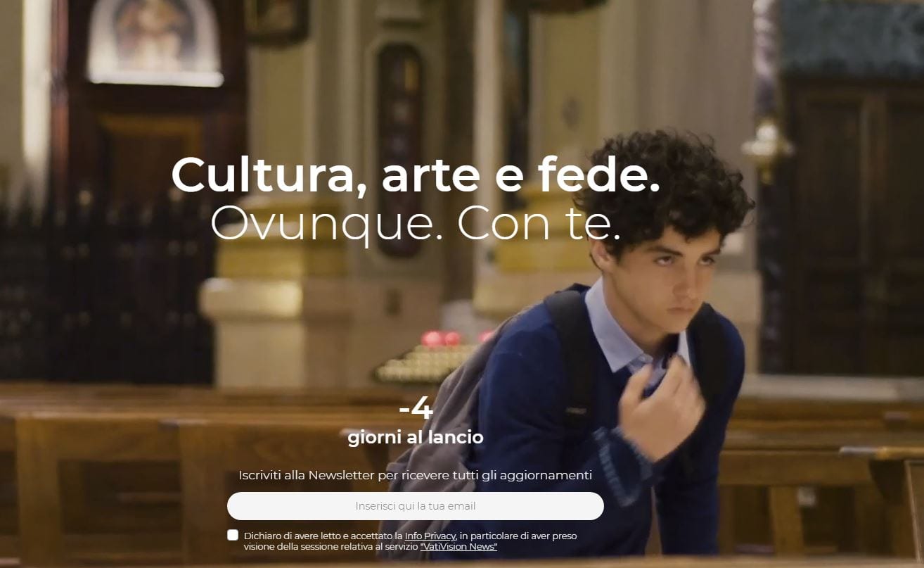 Nasce Vativision, il Netflix del Vaticano: online a partire dall’8 giugno