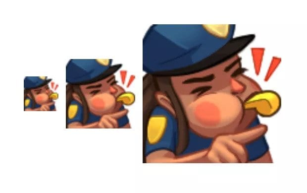 emoticon twitch poliziotto