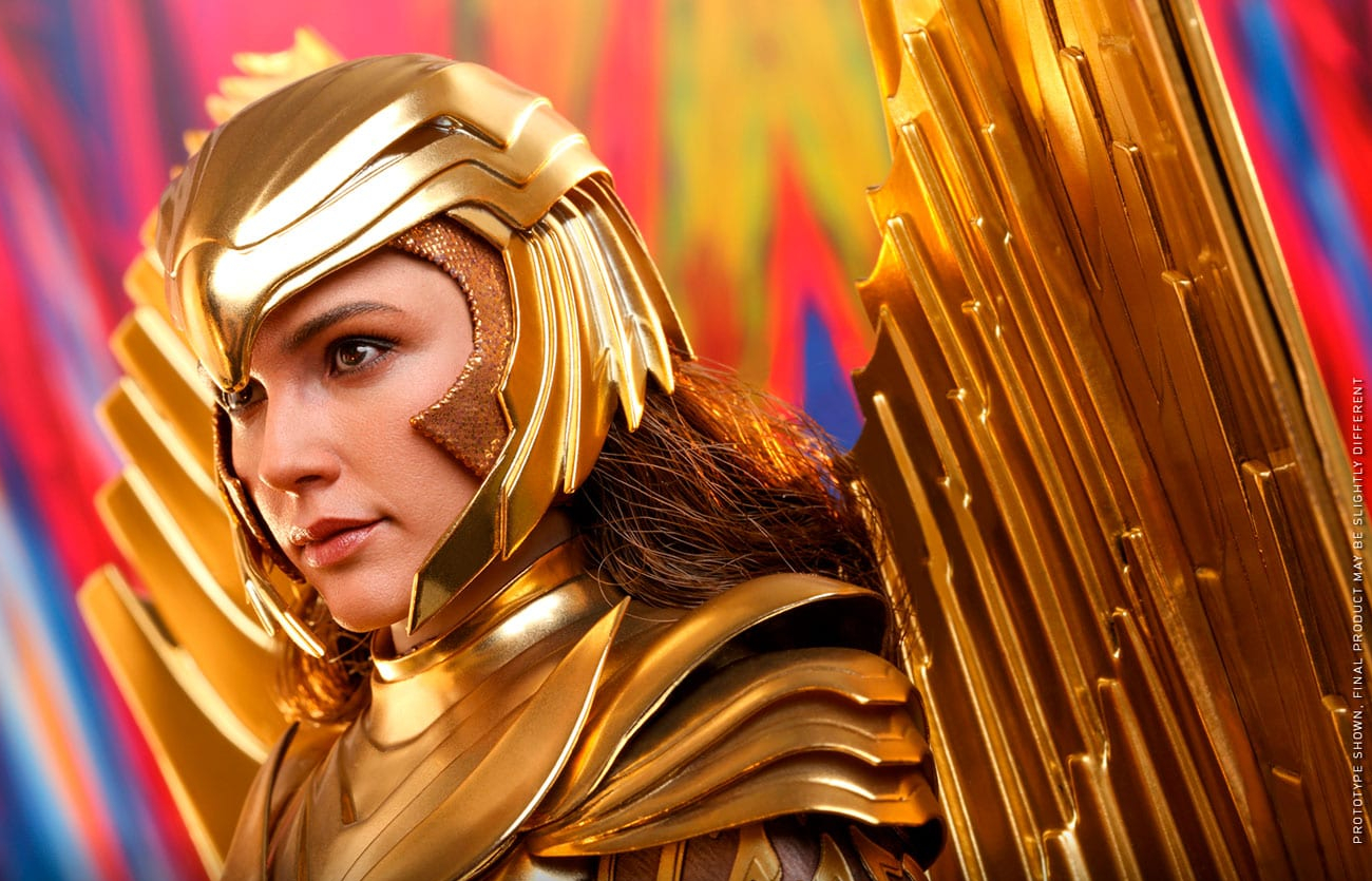 Wonder Woman 1984: ecco l’Hot Toys dedicato alla supereroina con l’armatura dorata