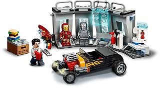 Iron Man Armoury, immagini ufficiali del set LEGO Marvel 76167