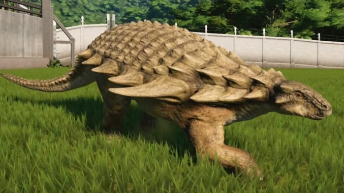 Dinosauri: scoperto un pasto di 110 milioni di anni fa, trovato nello stomaco di un nodosauro
