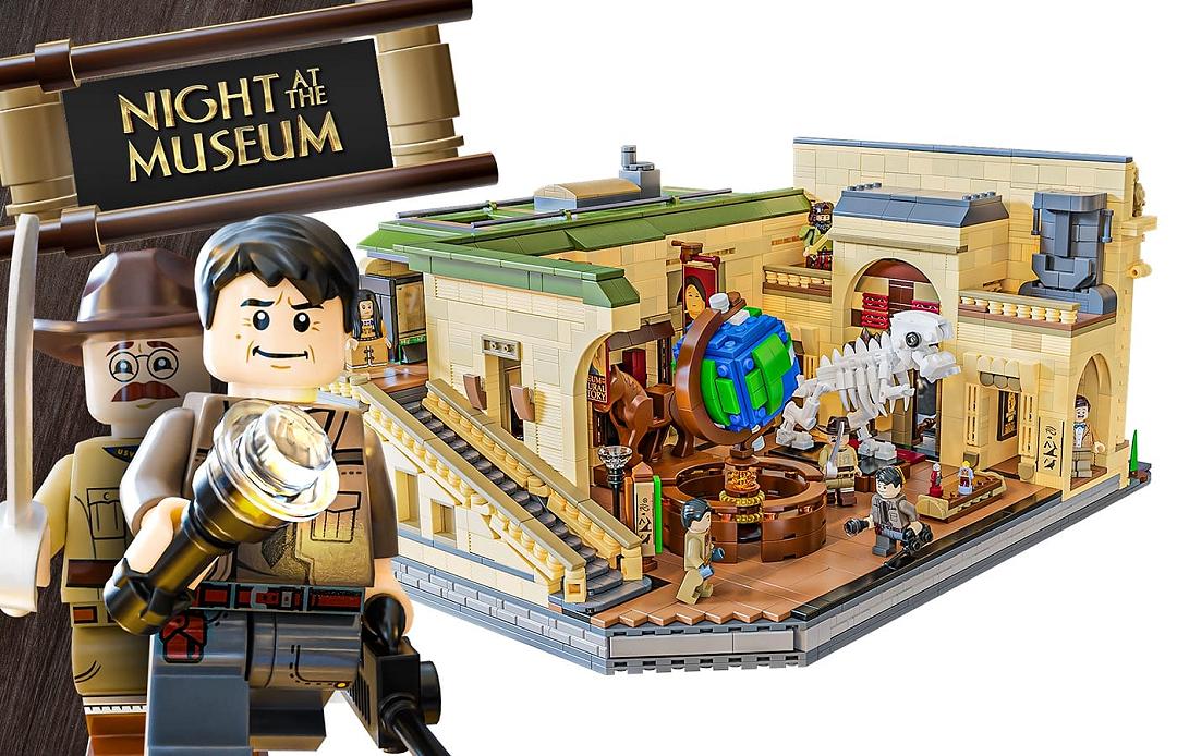 Una Notte al Museo, il progetto LEGO Ideas raggiunge i 10000 voti