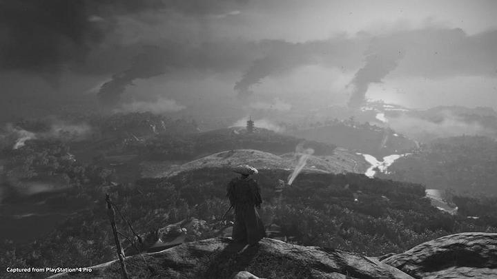 Ghost of Tsushima Black and White