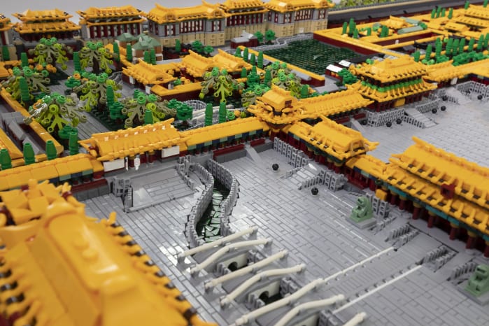 Forbidden City, il diorama LEGO della Città Proibita di Rocco