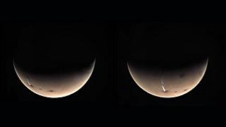 Nuvola su Marte: il ritorno della misteriosa nuvola su Arsia Mons
