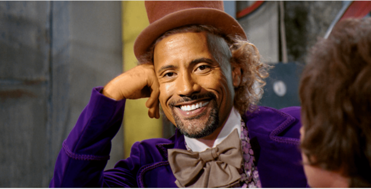 Dwayne Johnson poteva essere Willy Wonka nel film di Tim Burton